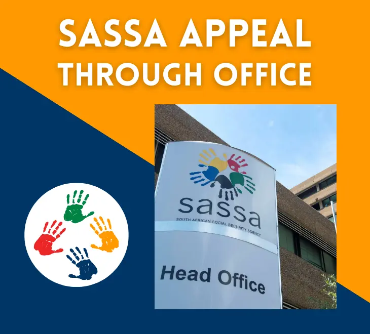 SASSA appeal for reconsideration through the SASSA Office